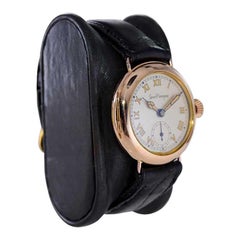 Girard Perregaux 18 carats Or jaune de style Campaigner de W. W. 1