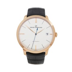 Girard Perregaux 1966 18K Rose Gold 4952752131BK6A Mens Wristwatch