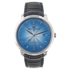 Girard-Perregaux 1966 40 mm Stahl, Ref. 49555-11-431-BB60
