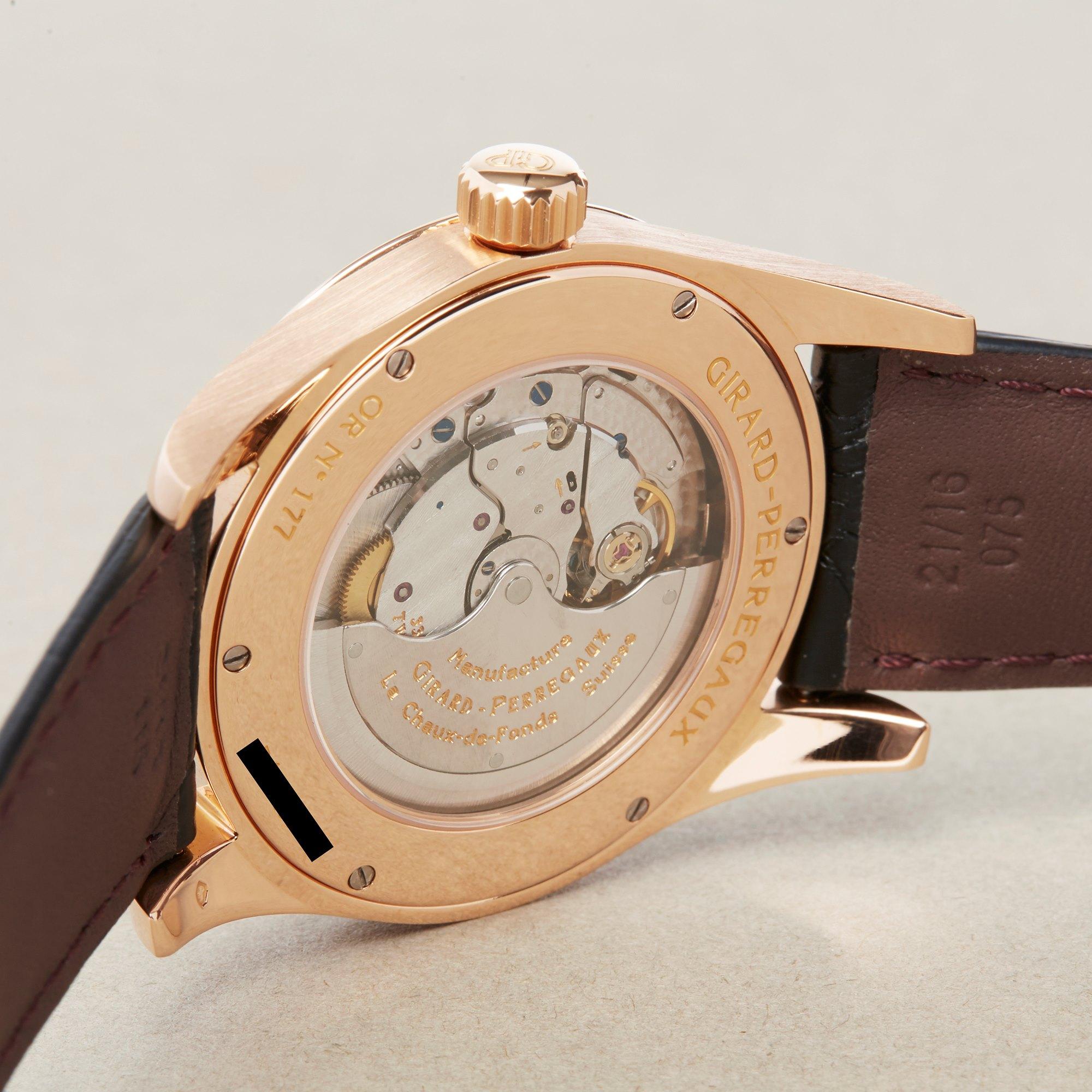 Girard Perregaux 1966 4952 Men's Rose Gold Watch 1