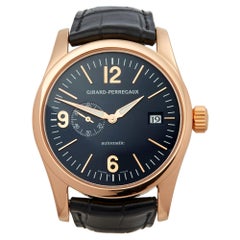 Used Girard Perregaux 1966 4952 Men's Rose Gold Watch