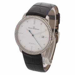 Girard Perregaux 1966 49525D53A1A-BK6A 18 Karat White Gold Silver Dial Automatic