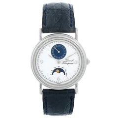 Girard-Perregaux Automatic Platinum Moonphase Watch 4829