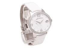 Girard Perregaux Cat' s Eye 18 Kt White Gold Automatic Diamond Watch
