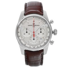 Girard-Perregaux Competizione avec cadran en acier et argent pour hommes 49590-11-111