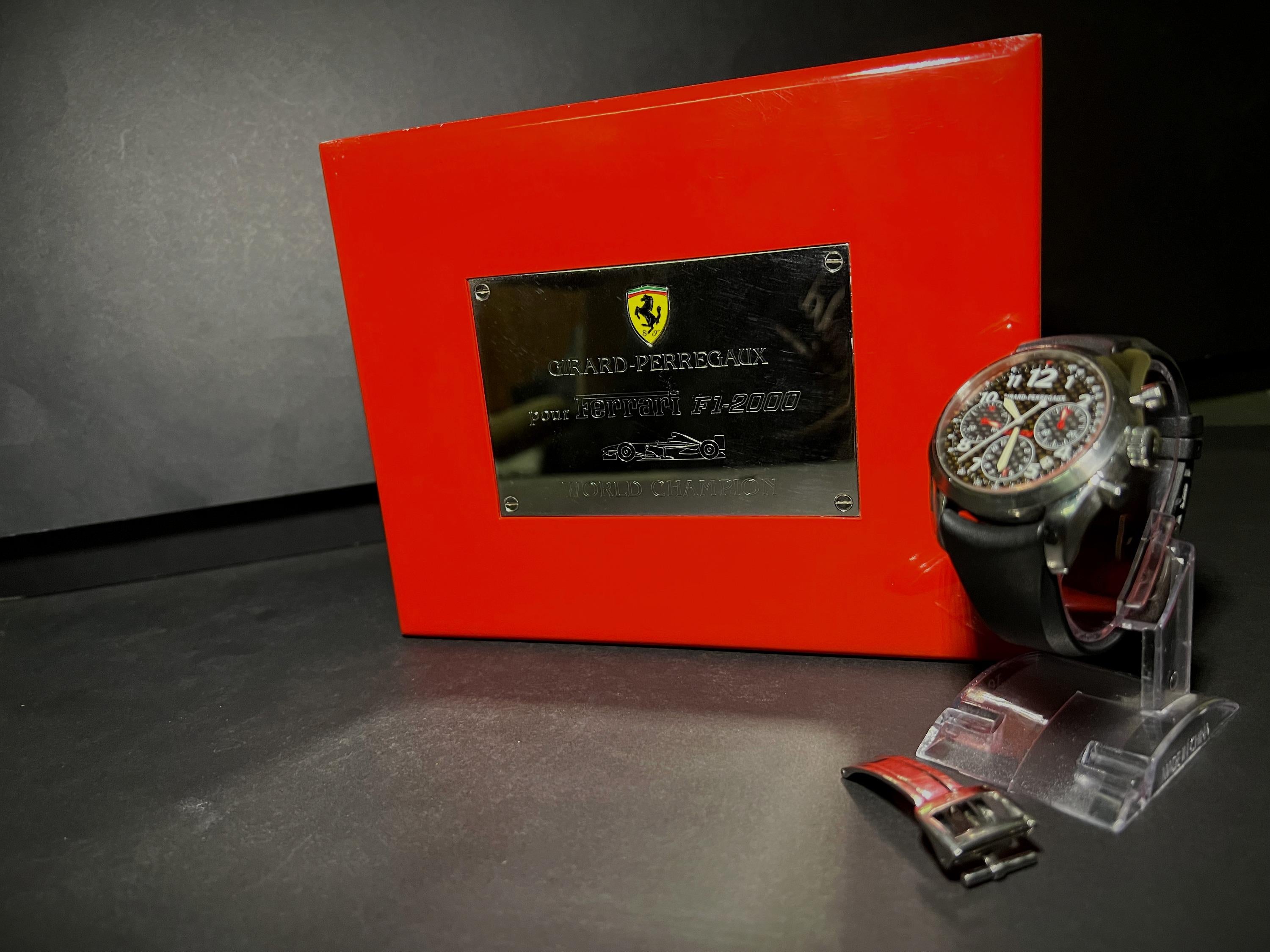 Girard-Perregaux Ferrari 2000 F1 World Champion Chronograph For Sale 5
