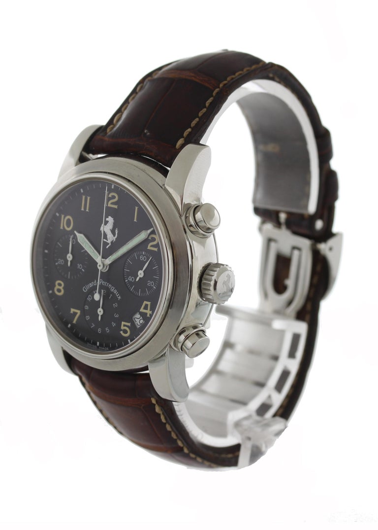 Girard Perregaux Ferrari Chronograph 8020 Men's Watch For Sale at 1stDibs girard perregaux