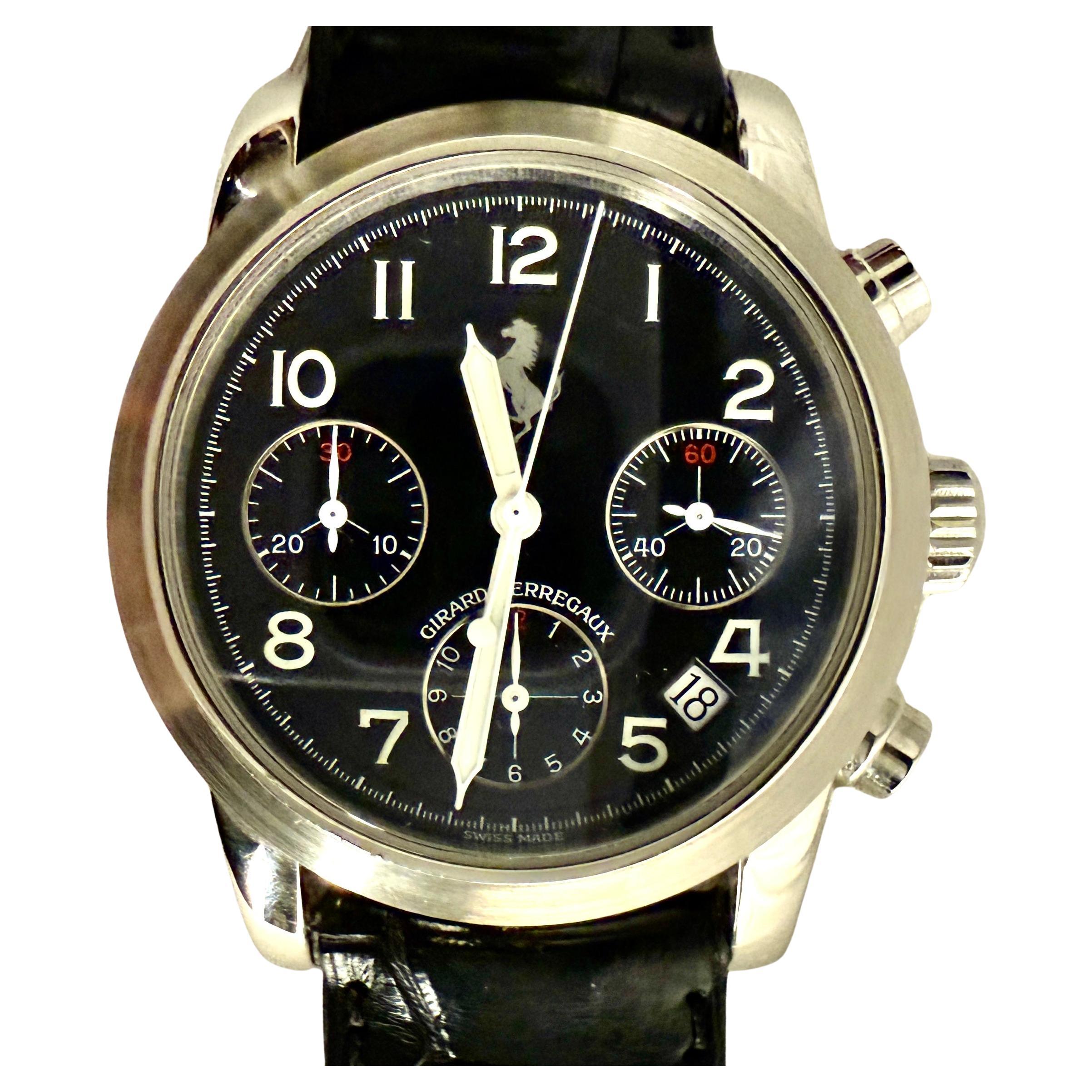 Girard Perregaux Ferrari Chronograph Black Men's Watch