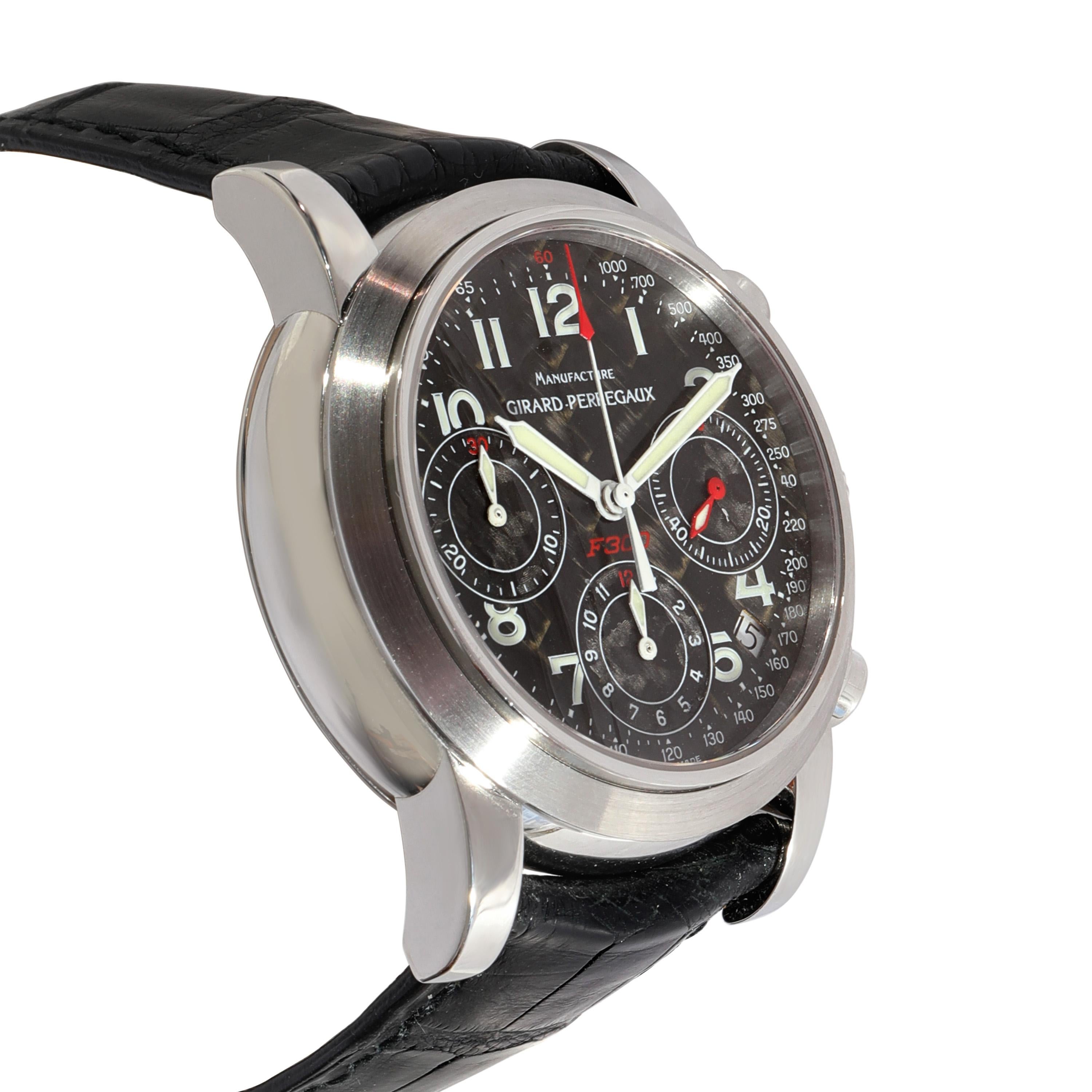 Girard Perregaux Ferrari Chronograph F3008020 Herrenuhr aus Edelstahl 1