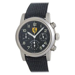 Girard-Perregaux Ferrari Chronograph Stainless Steel Men's Watch Automatic 8020