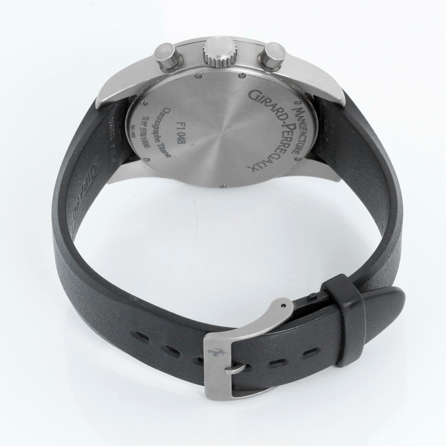 Girard Perregaux Ferrari F1 048 Men's Titanium Watch 4955 For Sale 1