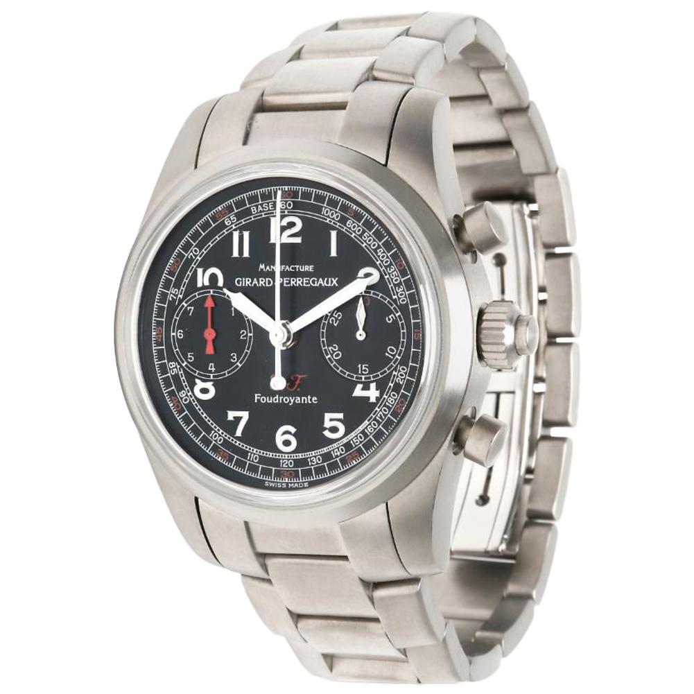 Girard Perregaux Ferrari Split 9020 Men's Watch in Titanium For Sale
