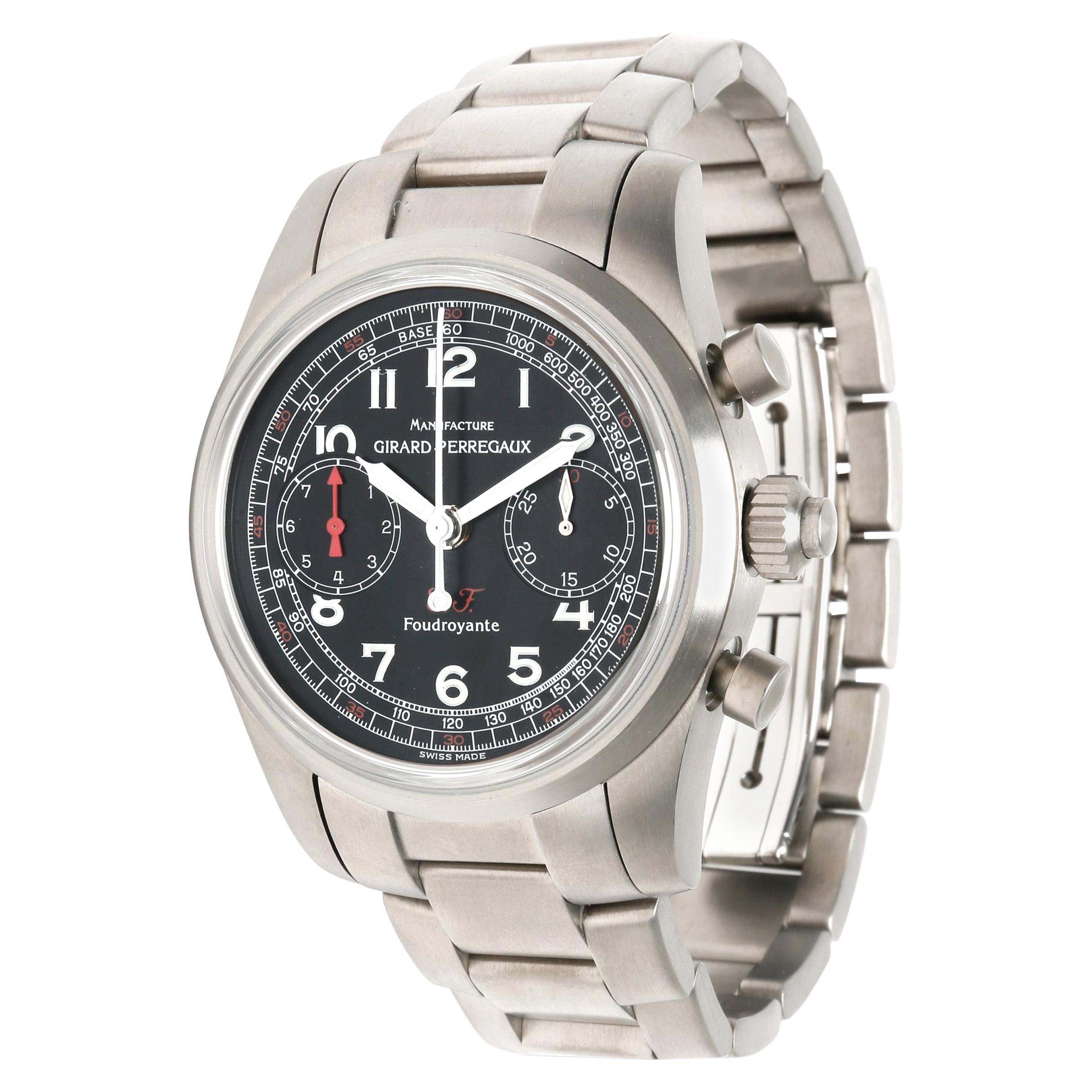 Girard Perregaux Ferrari Split 9020 Men's Watch in Titanium