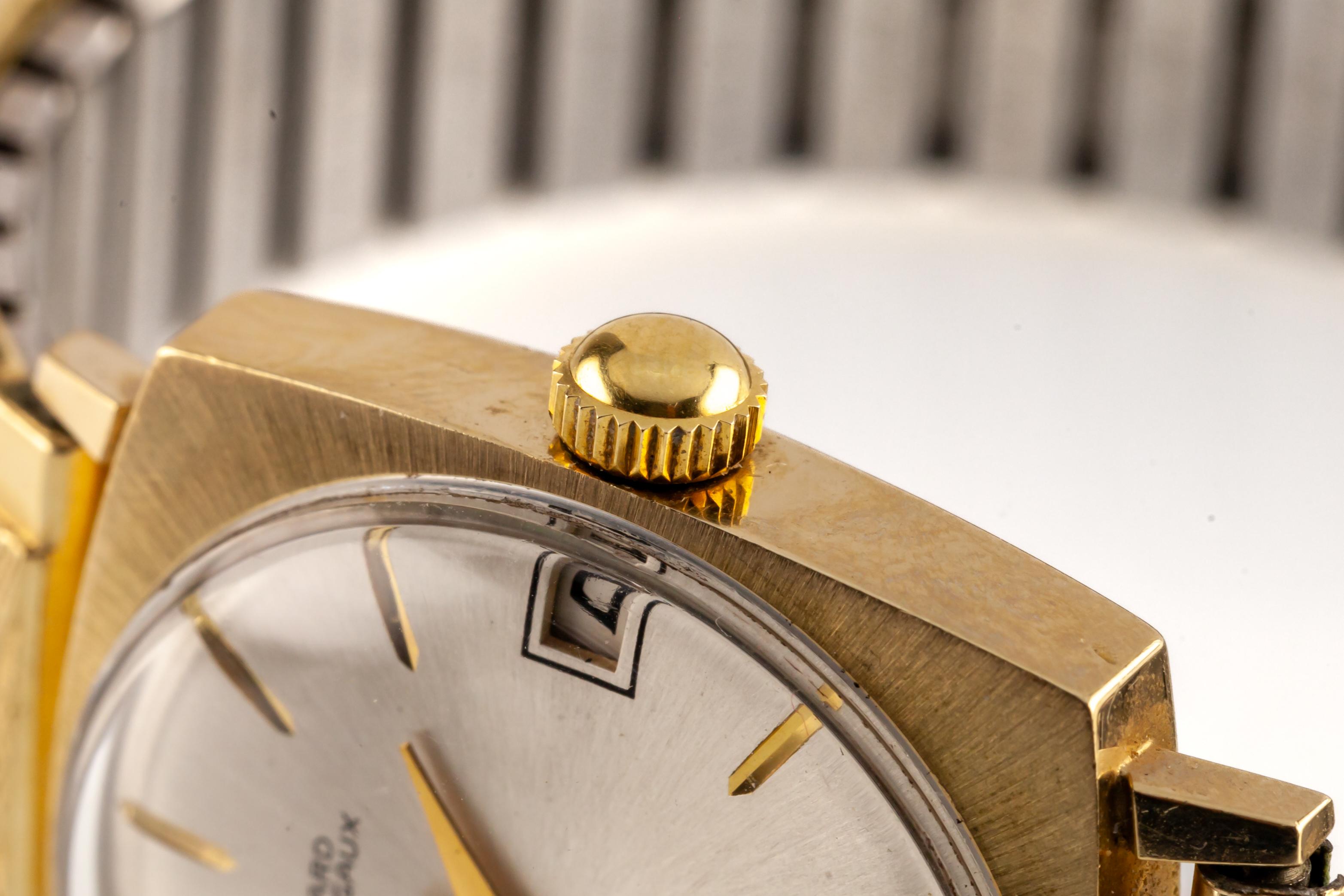 Men's Girard Perregaux Gold-Filled Automatic Howes Watch w/ Date Expansion Bracelet