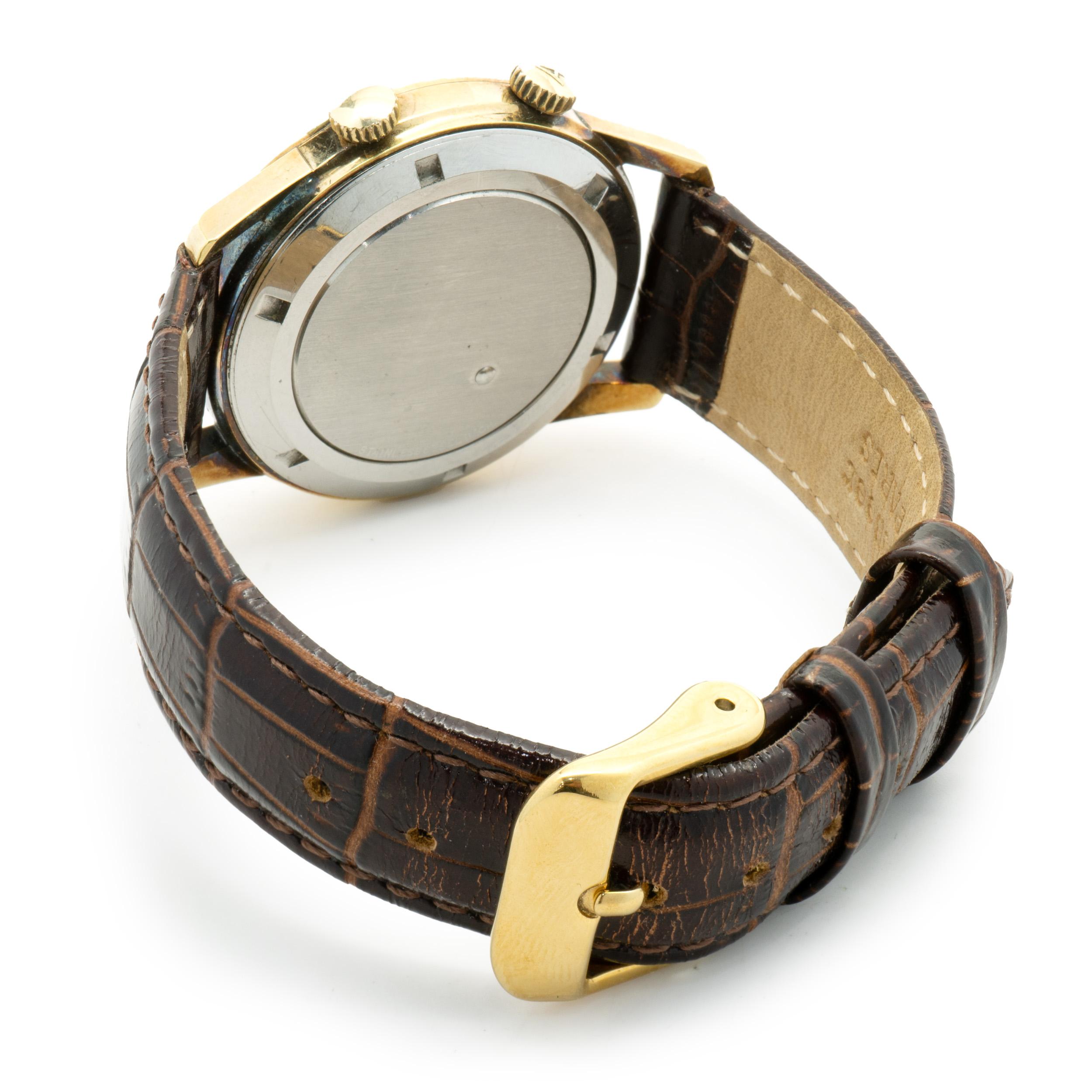 Girard Perregaux Goldgefüllter Vintage-Alarm im Zustand „Gut“ in Scottsdale, AZ