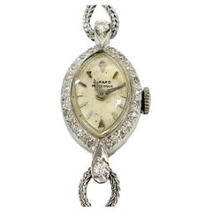 Vintage Girard Perregaux Ladies Diamond Bracelet Watch