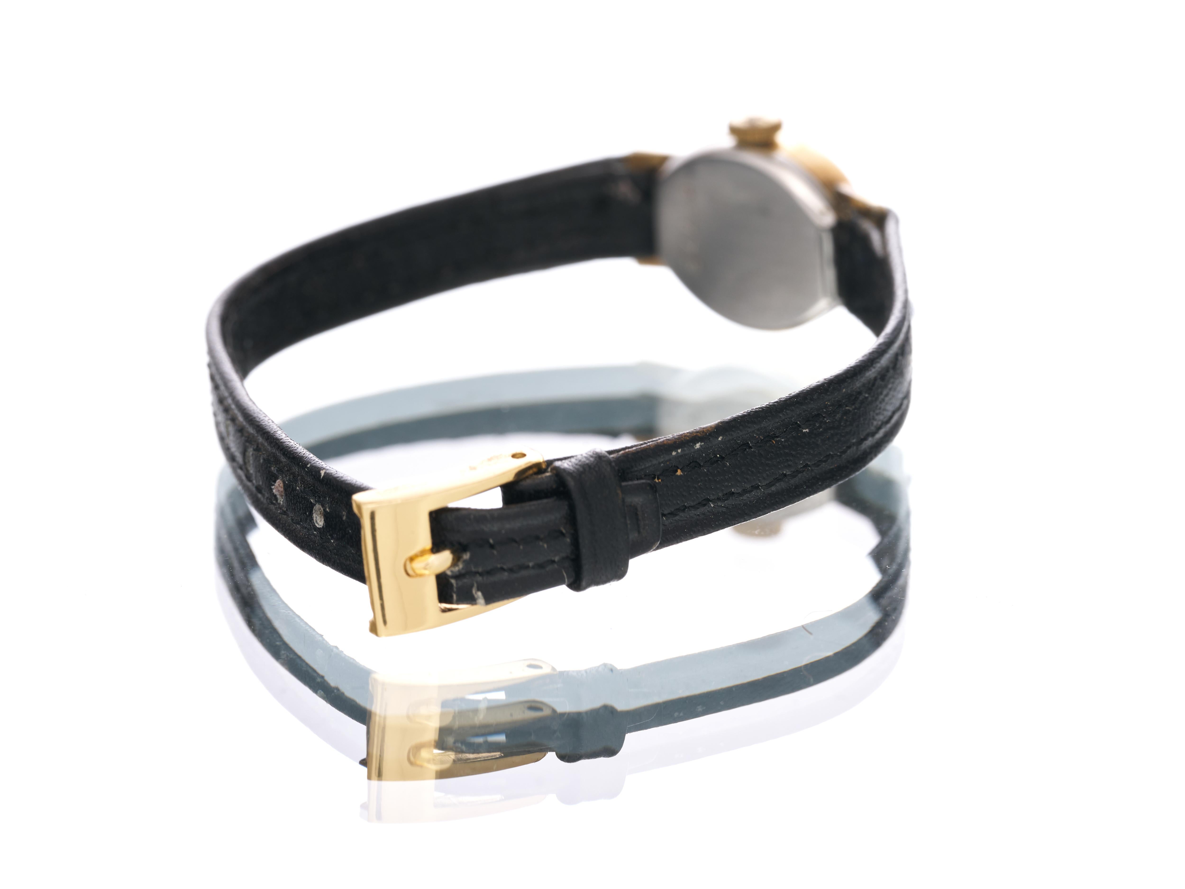 Girard Perregaux Ladies Gold Watch 14mm Vintage Swiss Mechanical 1970 Rolled For Sale 6