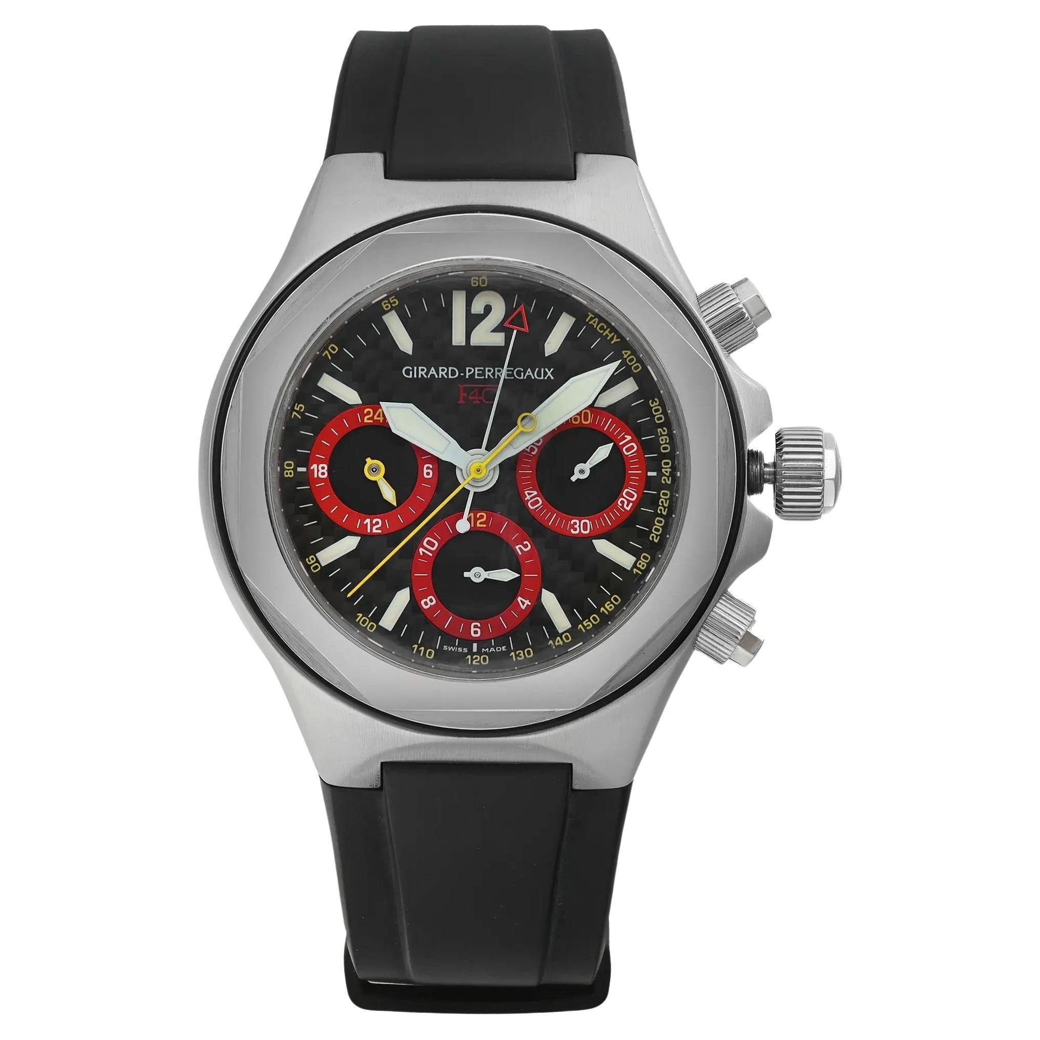 Girard Perregaux Montre Ferrari F40 cadran noir édition limitée pour hommes 80190 en vente