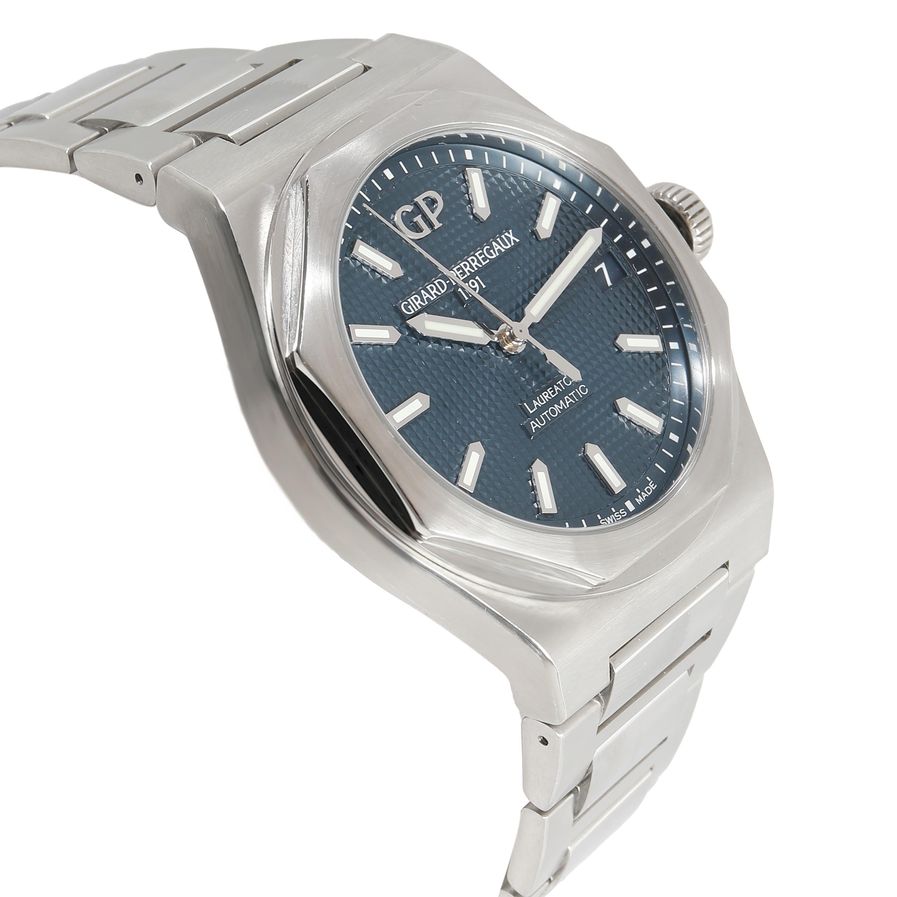 Girard Perregaux Laureto 81010-11-431-11A Herrenuhr aus Edelstahl 1