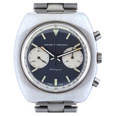 Girard Perregaux Olimpico Chronograph 9245 Fa Panda Reverse Valjoux 236 Nos 1976