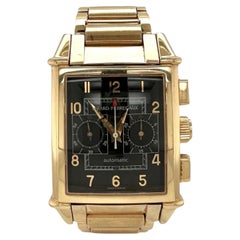 Girard Perregaux Ref. 2599 Reloj Crono Rectangular Vintage 1945 Oro Rosa 18k