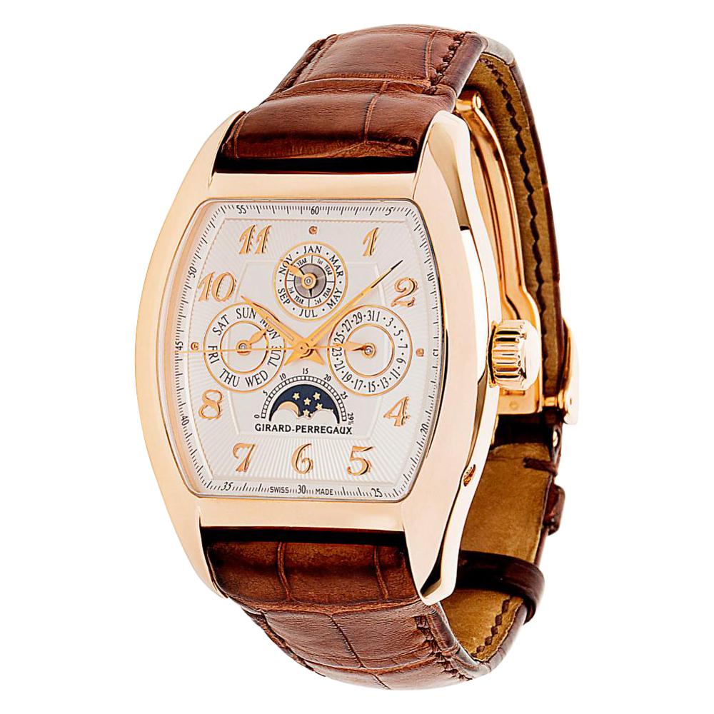 Girard-Perregaux Richeville 2722 Men
s Watch in 18 Karat Rose Gold