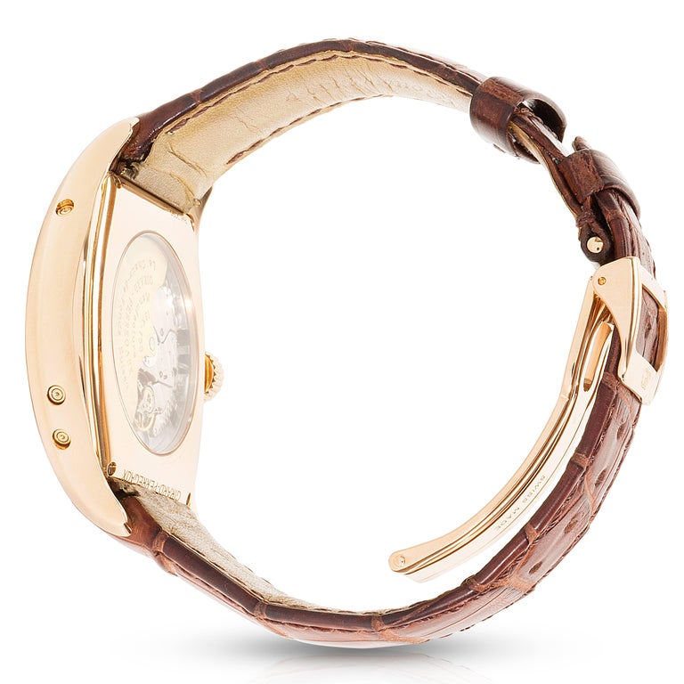 GirardPerregaux Richeville 2722 Men's Watch in 18 Karat Gold For Sale at 1stDibs