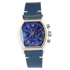 Girard-Perregaux Richeville ref. 2710 BLUE DIAL 18k Bezel Mens Watch