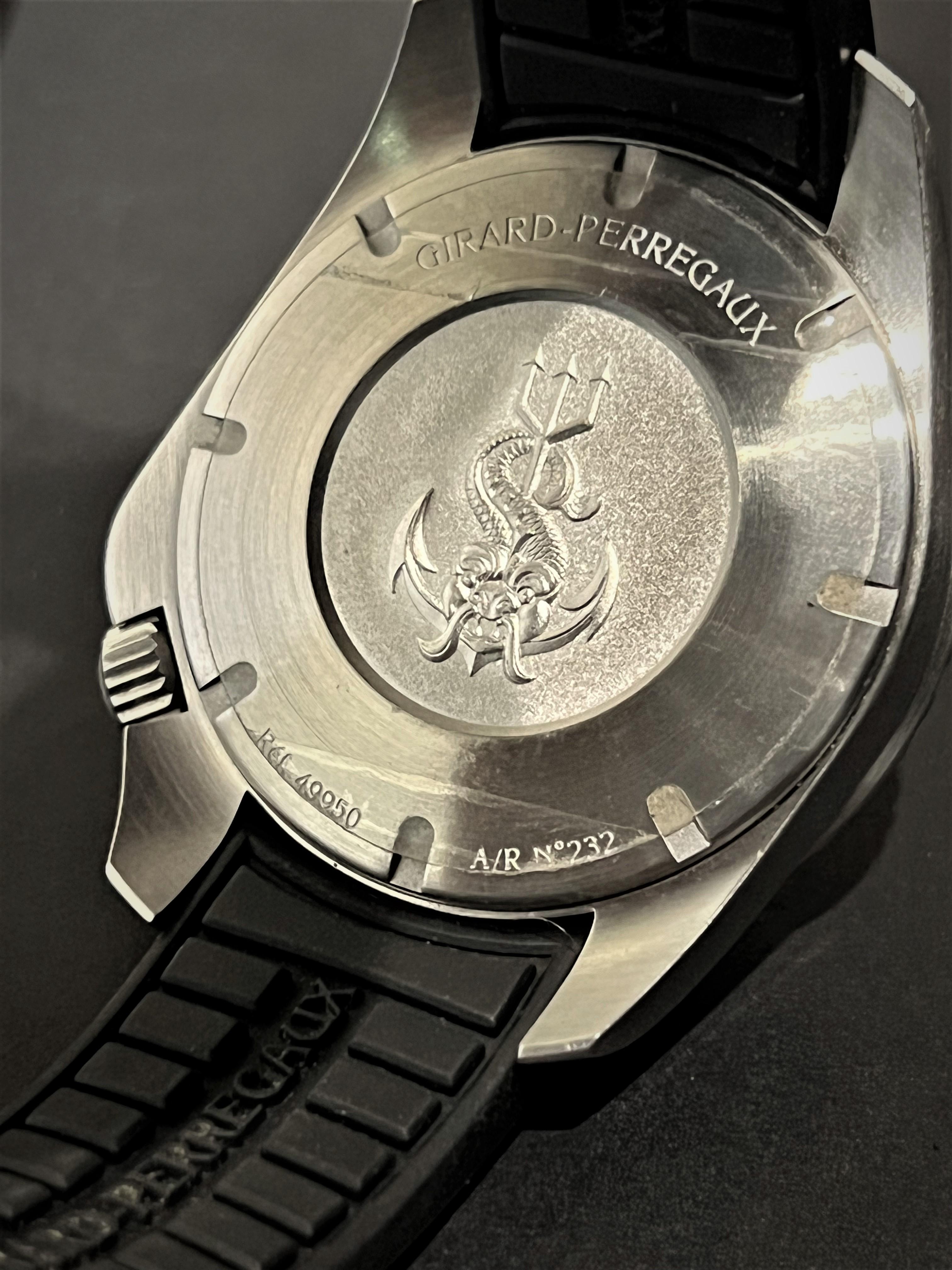 Girard Perregaux Sea Hawk 1000m Wristwatch For Sale 5