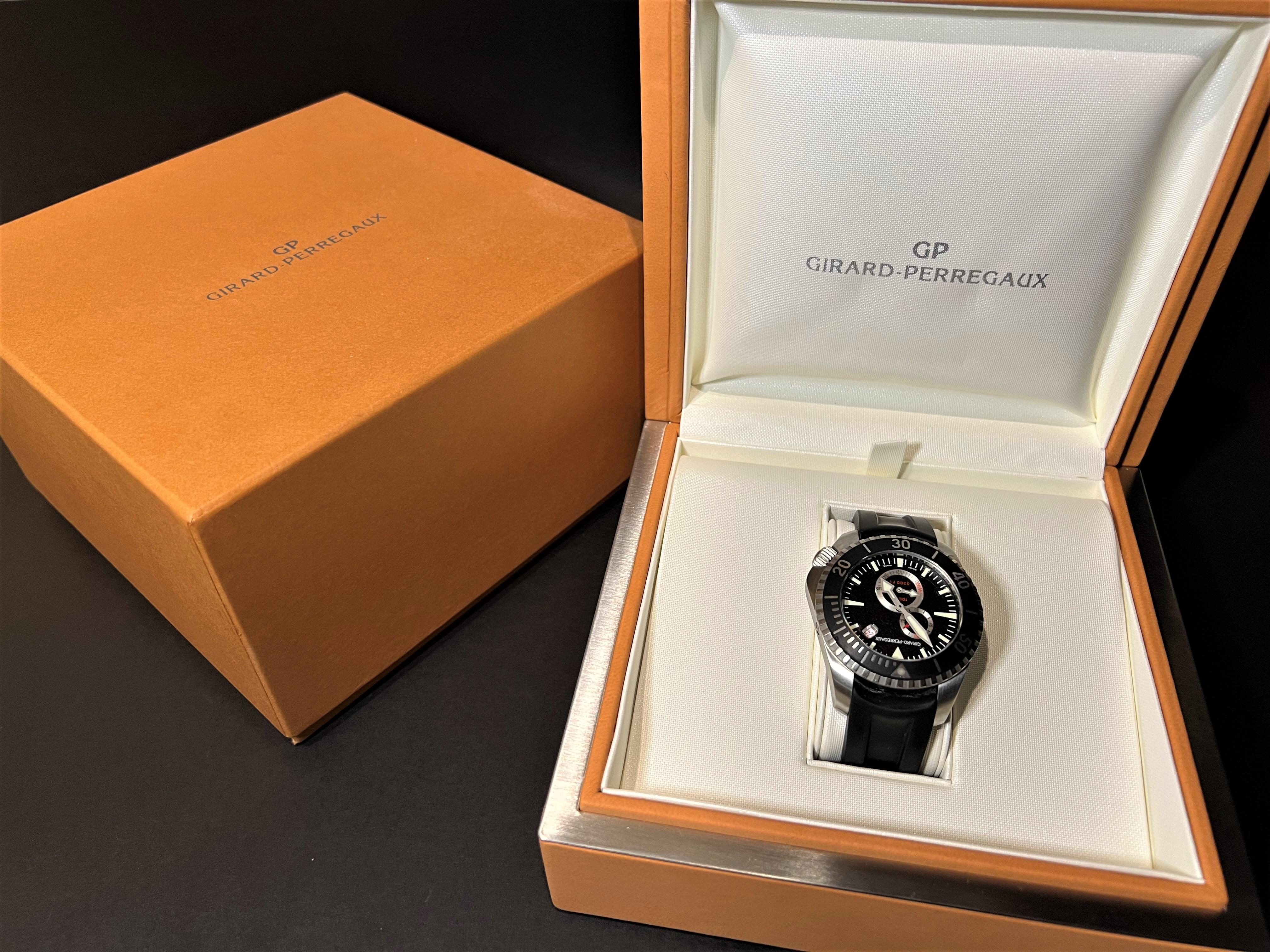 Girard Perregaux Sea Hawk 1000m Wristwatch For Sale 6