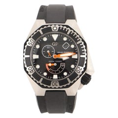 Girard Perregaux Sea Hawk Automatic Watch Stainless Steel and Rubber