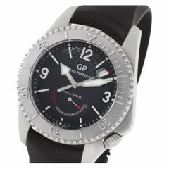 Girard Perregaux Sea Hawk II 4990 Stainless Steel Black Dial Automatic Watch