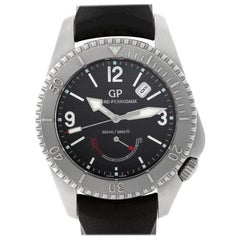 Girard Perregaux Sea Hawk II 4990 Stainless Steel Black Dial Automatic Watch