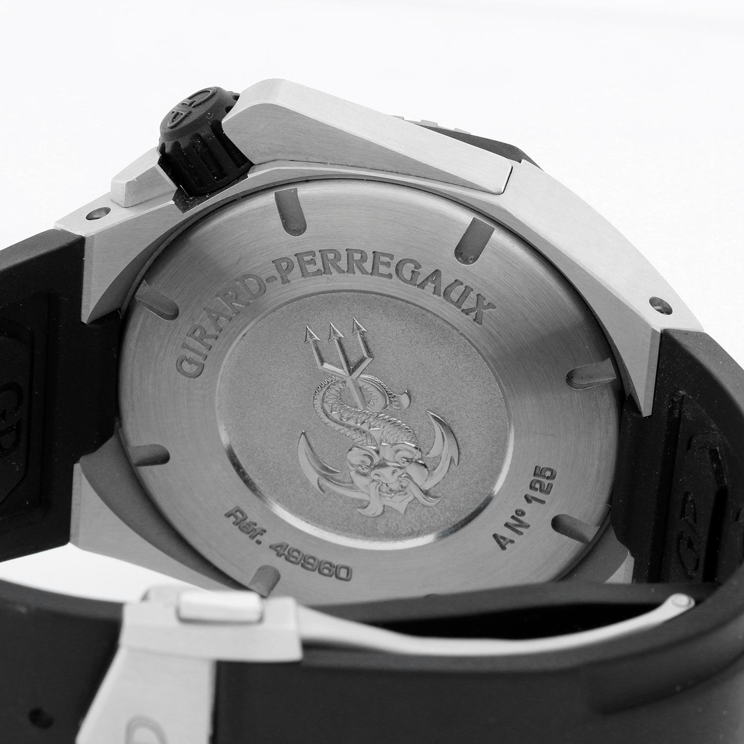 Girard-Perregaux Sea Hawk Men's Stainless Steel Automatic Watch 49960 1