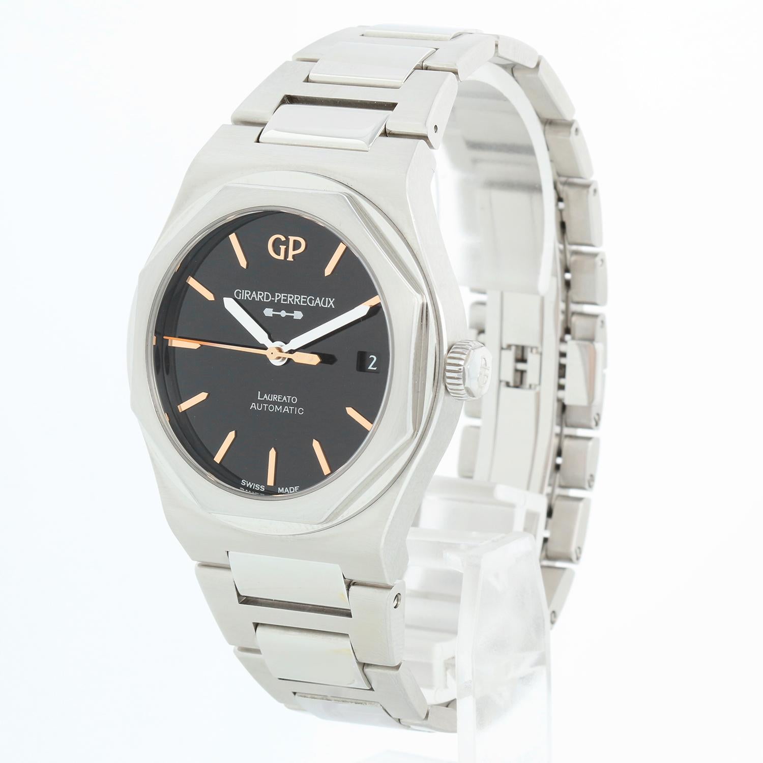 Girard-Perregaux Laureato, édition limitée 38 mm Excellent état à Dallas, TX