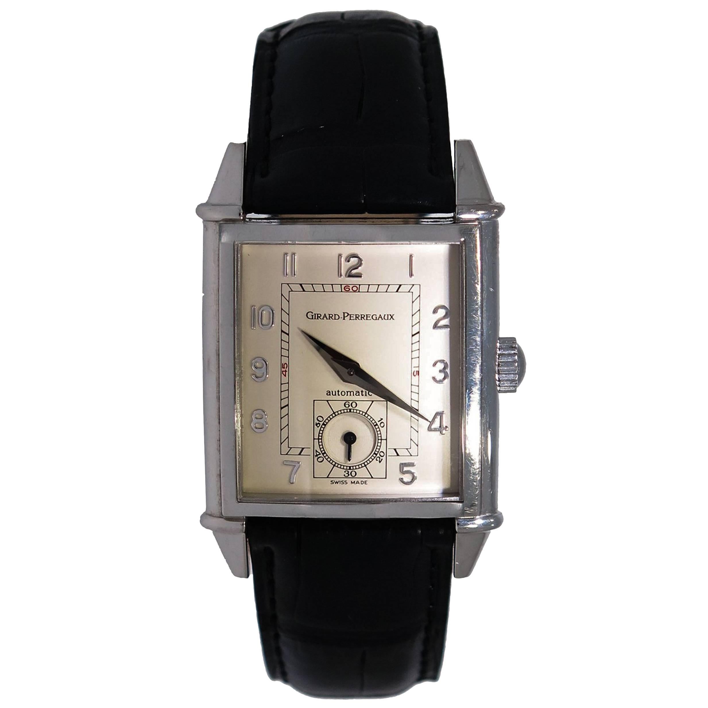 Girard-Perregaux Stainless Steel Vintage 1945 self-winding Wristwatch 