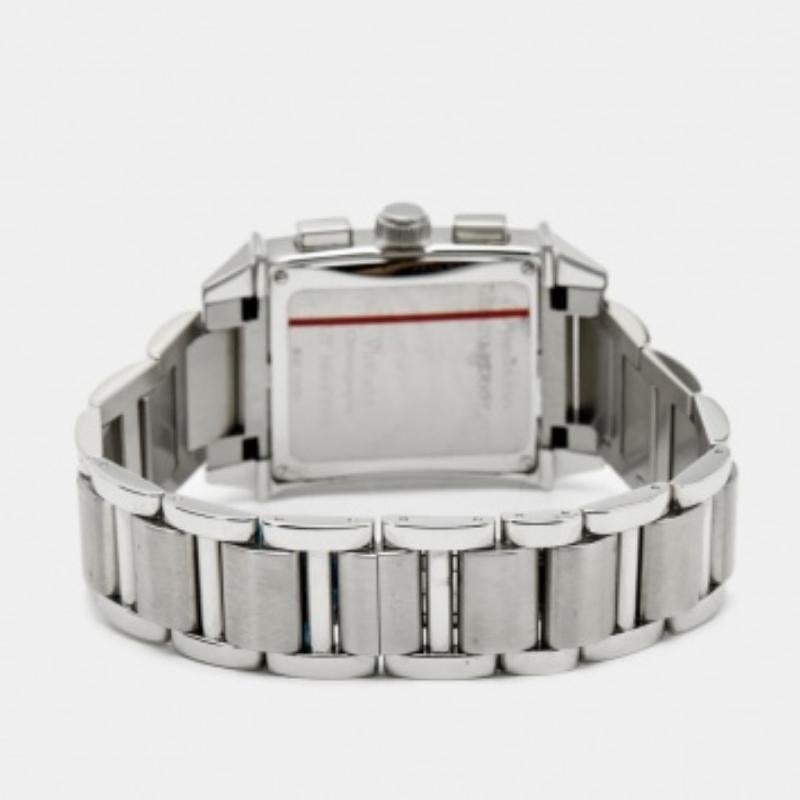 Girard Perregaux Stahl Vintage 1945 Ref. 2599 Chronograph Herrenarmbanduhr 32 mm im Angebot 4