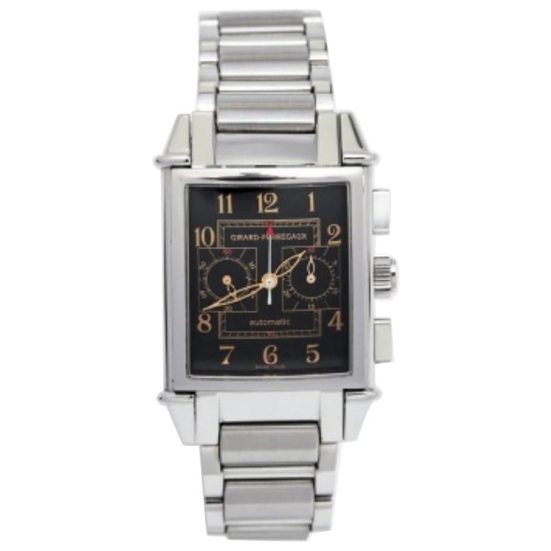 Girard Perregaux Steel Vintage 1945 Ref. 2599 Chronograph Men
s Wristwatch 32 mm