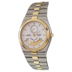 Used Girard Perregaux Two-Tone Equation Soleil Watch with Zodiac Dial 42664 Gold & SS