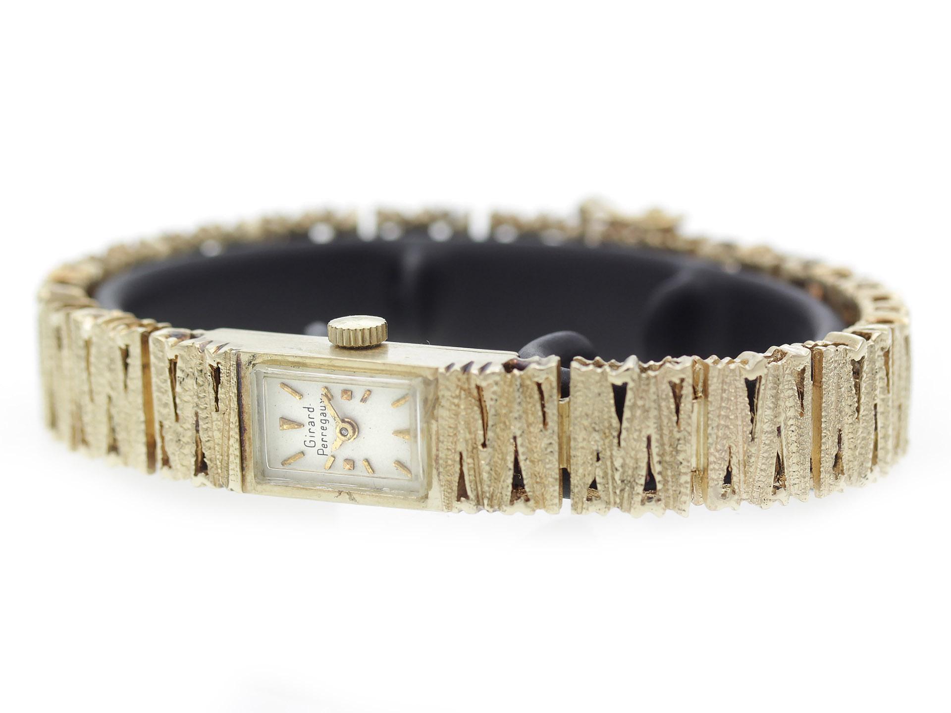 girard perregaux vintage ladies diamond watch