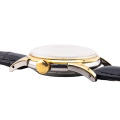 Girard Perregaux Vintage 14 Karat Yellow Gold & Stainless Mens Automatic Watch