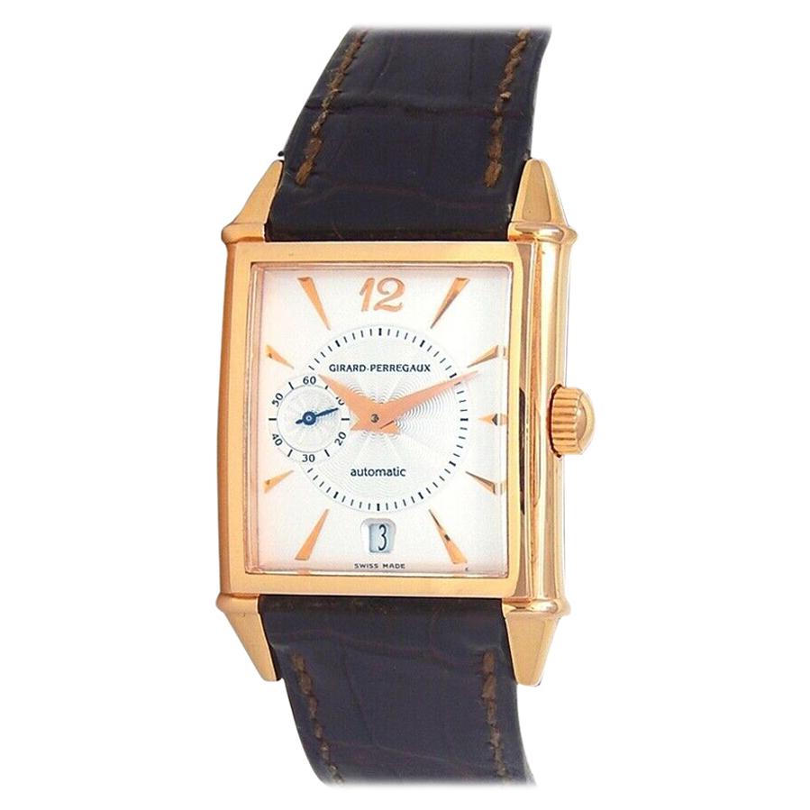 Girard Perregaux Vintage 1945 18k Yellow Gold Automatic Men's Watch 2596 For Sale