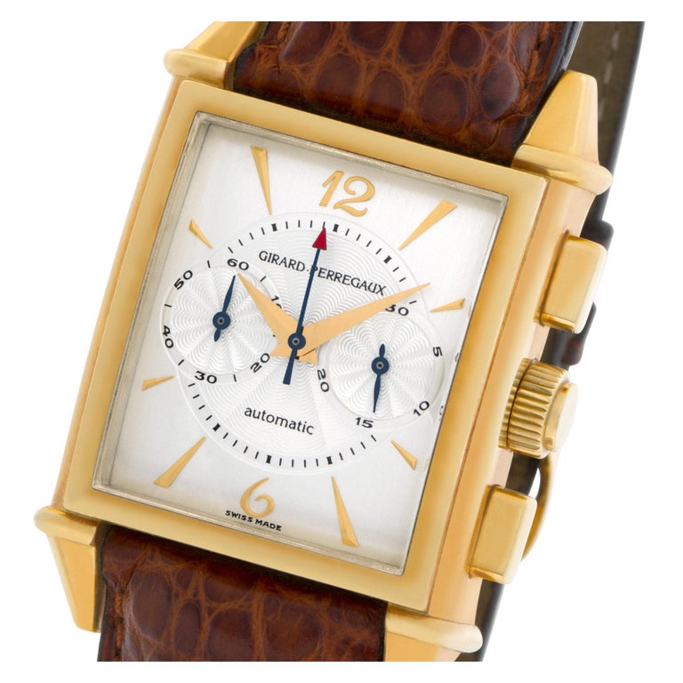 Men's Girard Perregaux Vintage 1945 Ref. 25990.0.51.1161 Watch in Yellow Gold For Sale