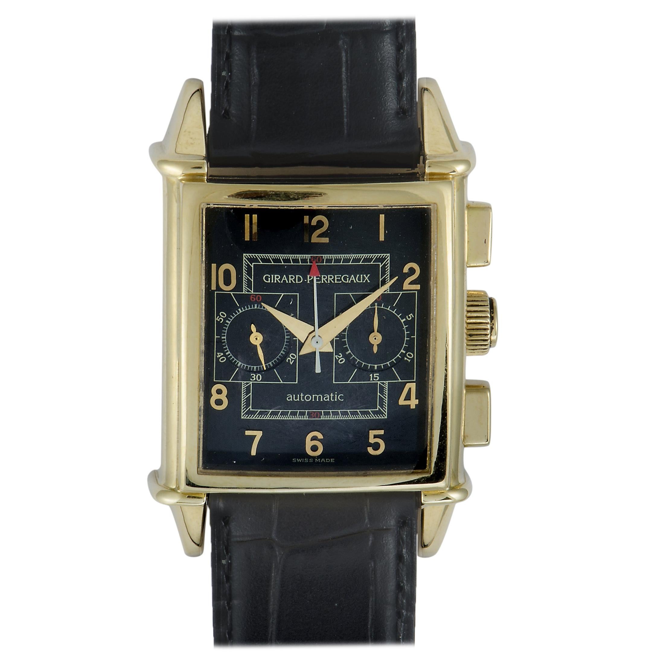 Girard Perregaux Vintage 1945 Chronograph Watch 2599-BLYG