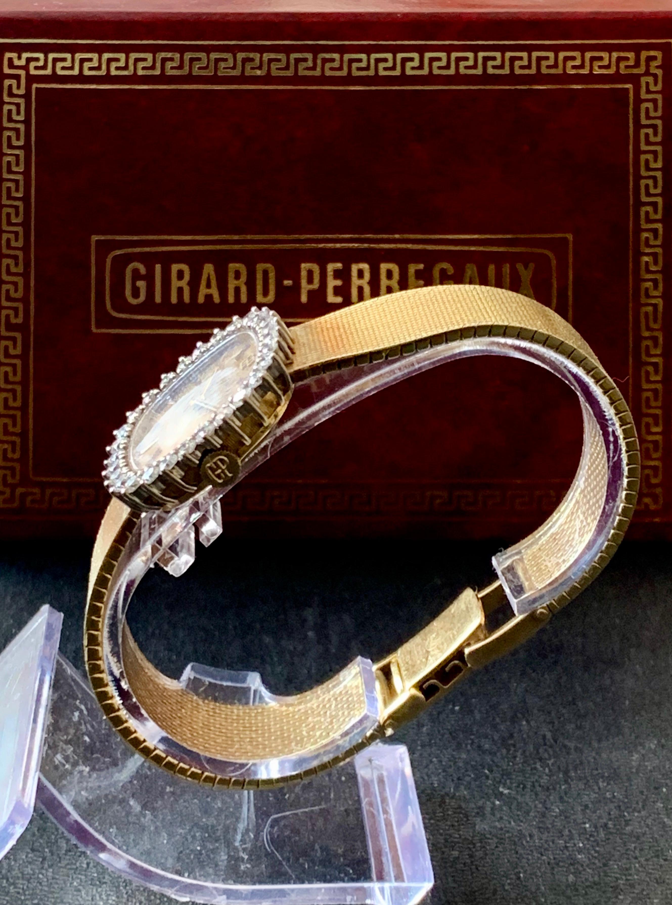 girard perregaux ladies diamond watch