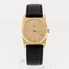 Girard Perregaux Women's 18k Yellow Gold Hand-Winding Watch, Leather Band, 8592V