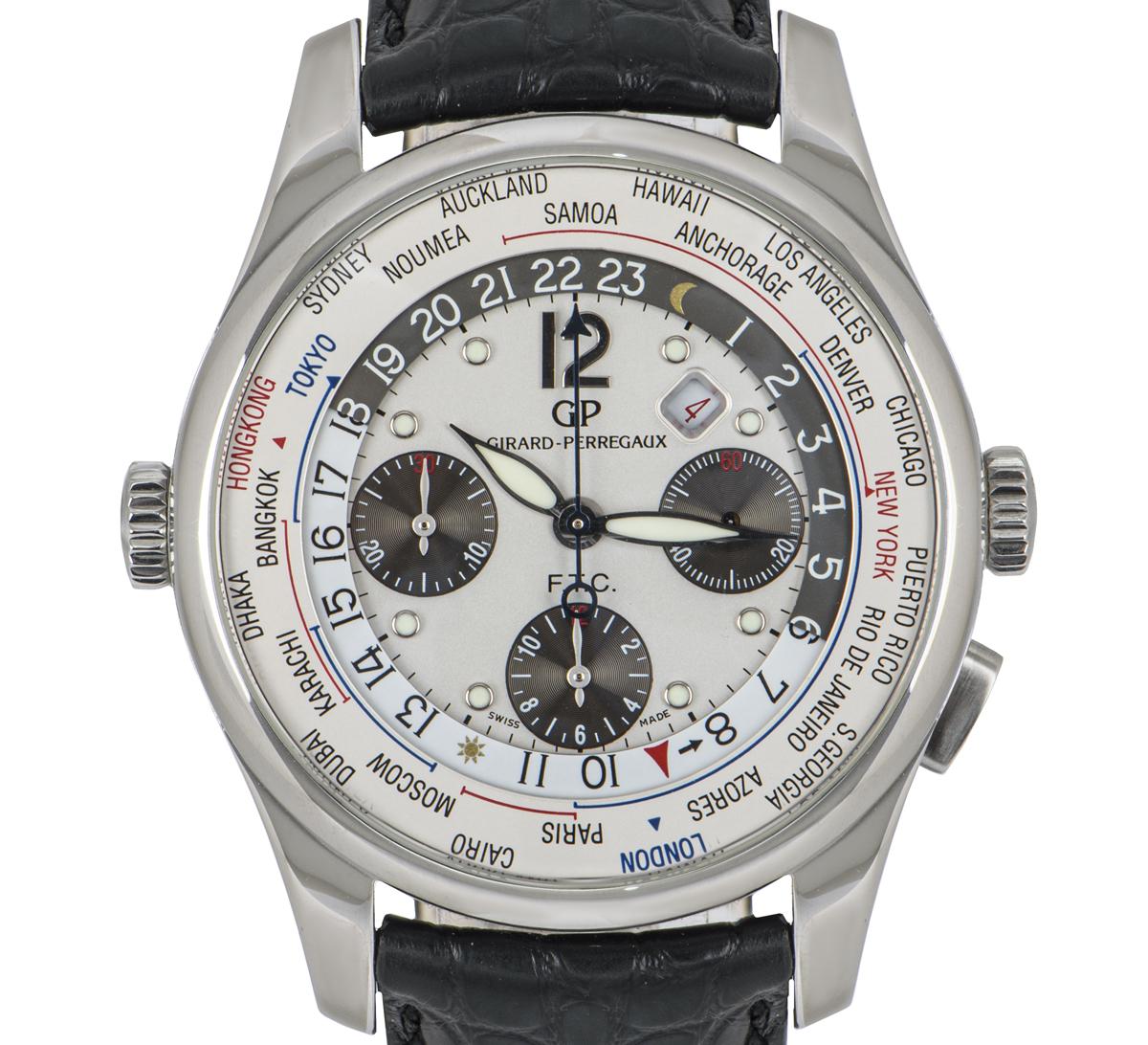 Men's Girard-Perregaux World Timer WW TC 49805-11-152-BA6A