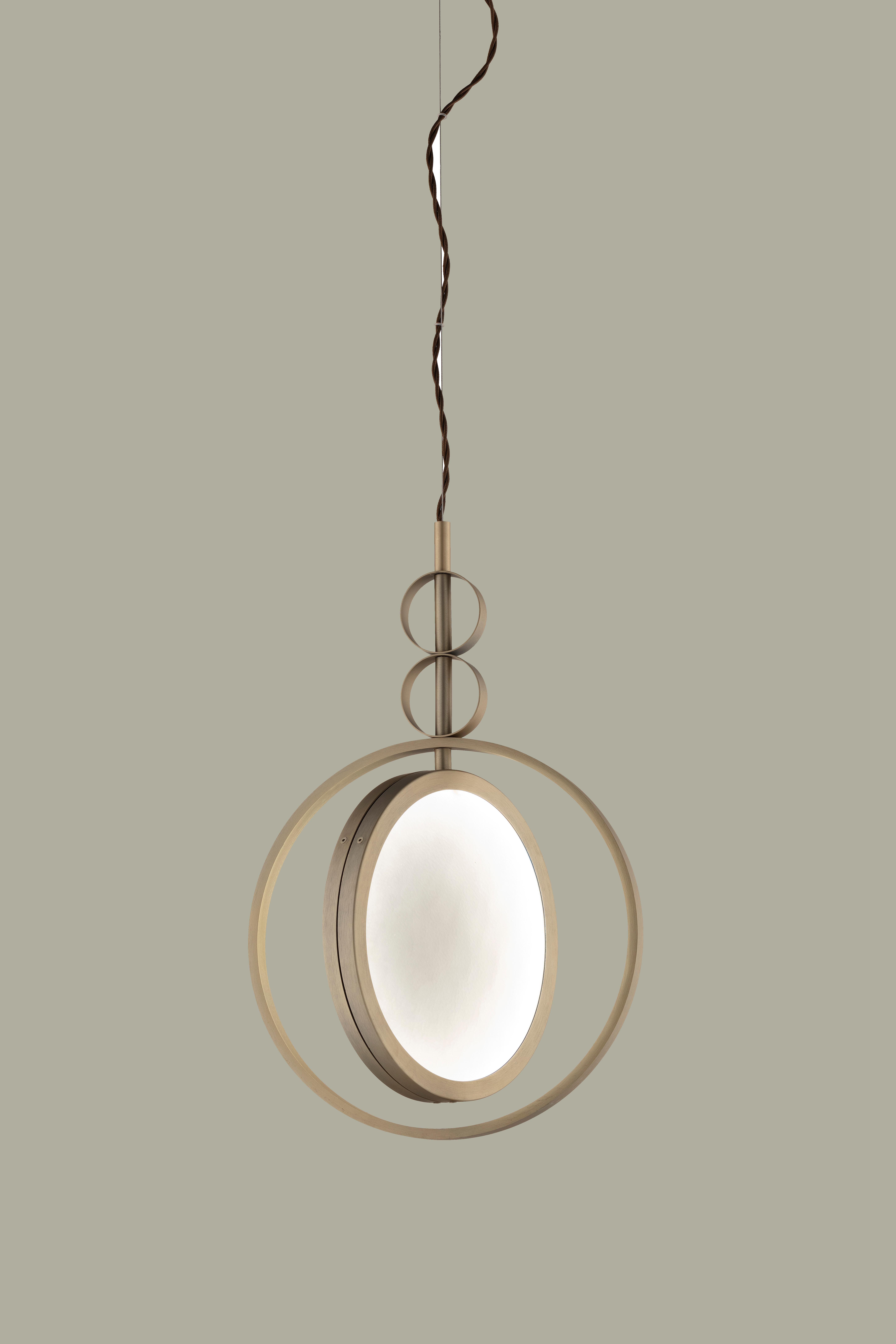 Italiano Lampada a sospensione Girasole 40 di Euroluce Lampadari in vendita