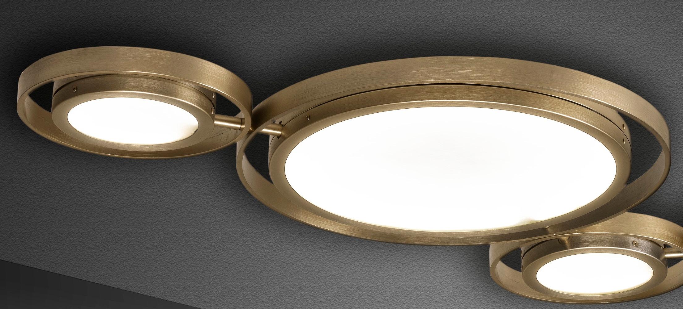 Post-Modern Girasole Ceiling Lamp by Euroluce Lampadari For Sale