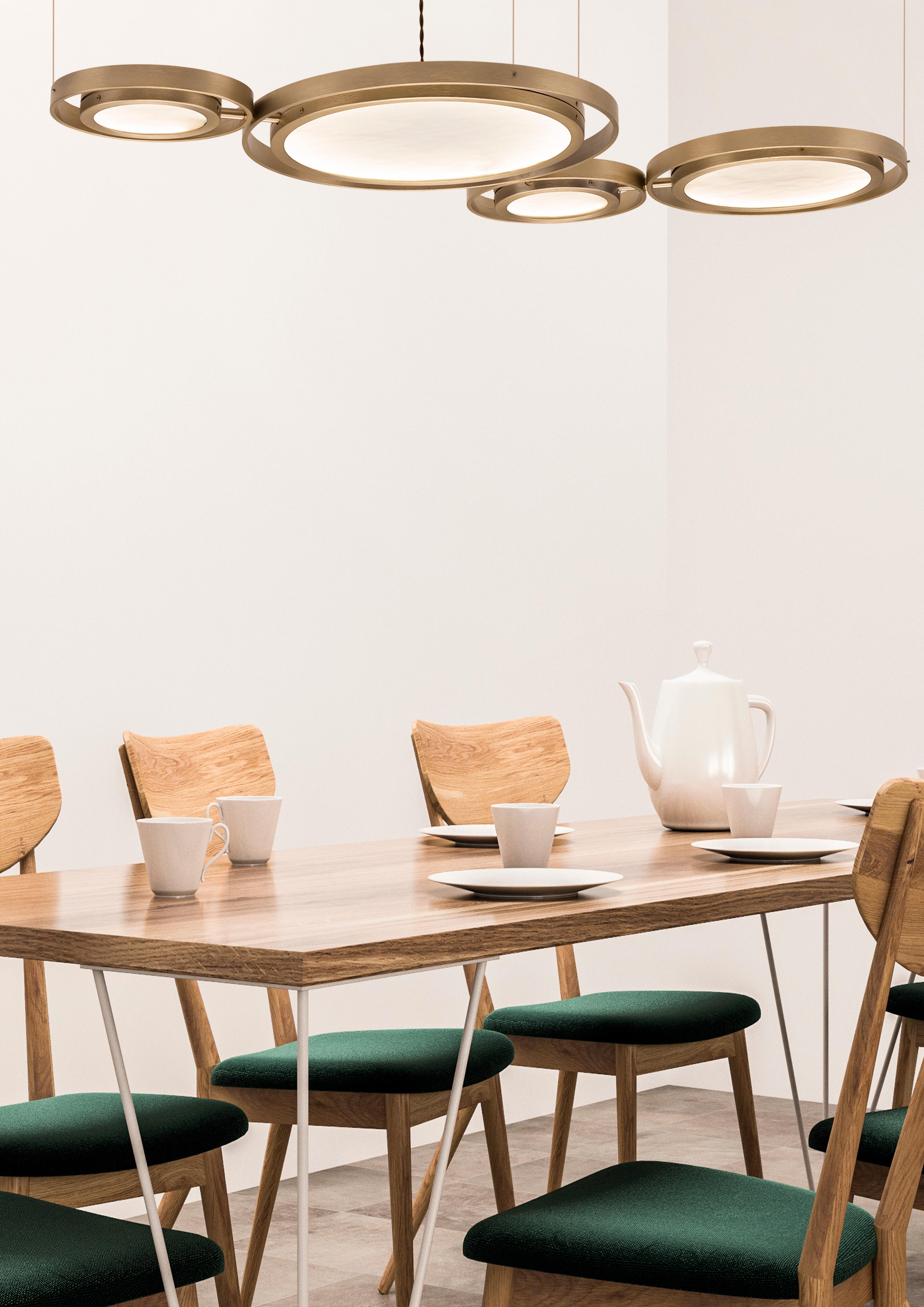 Lámpara Colgante Horizontal Girasole de Euroluce Lampadari Posmoderno en venta